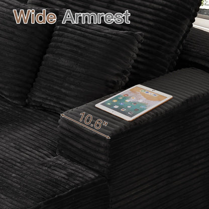 Chaise longue oversize pour intérieur - canapé-lit de sol effet nuage