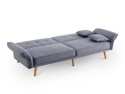 Banquette-lit clic clac couchage Occasionnel DECO IN PARIS gris